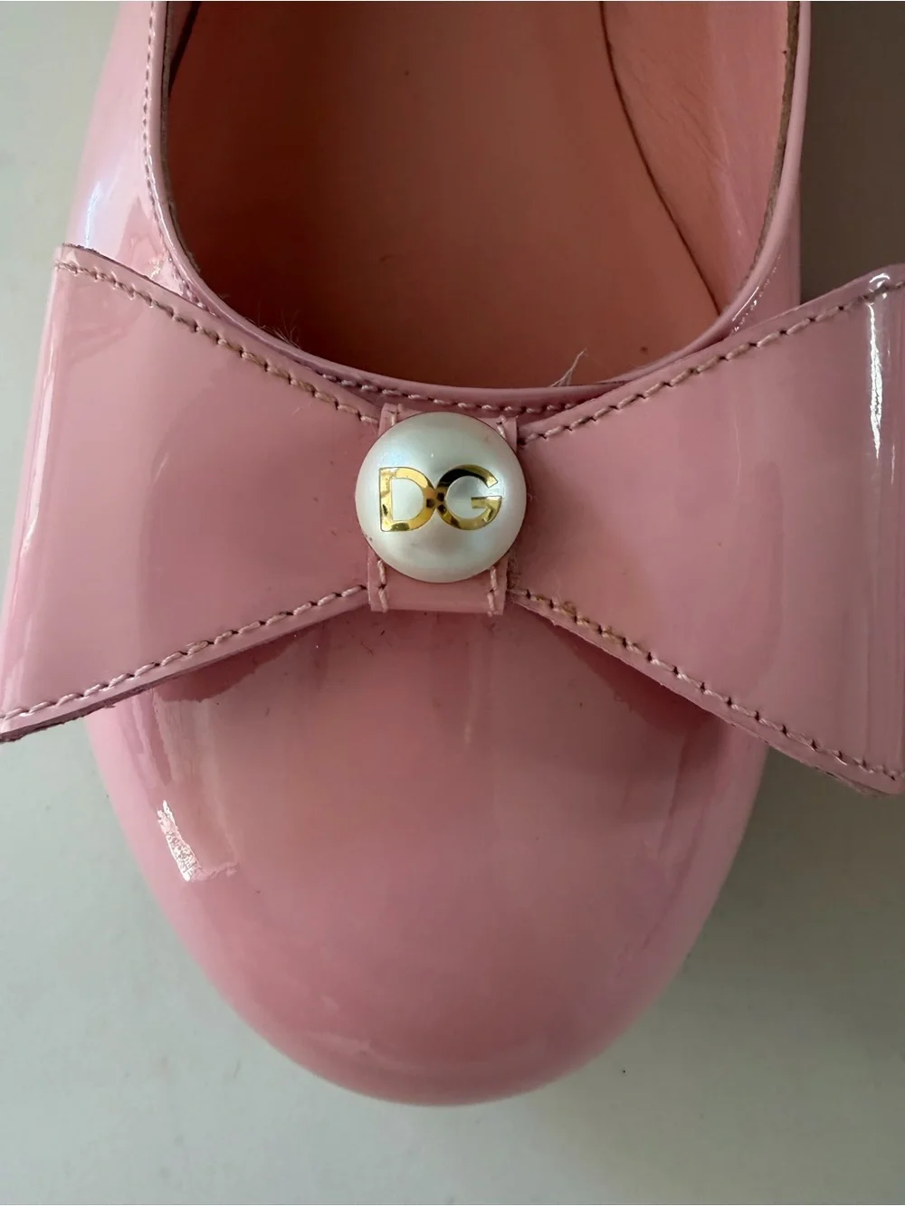 Dolce & Gabbana patent leather
